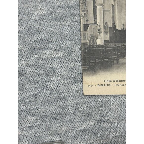 Emerald Coast Old Church Along the Inside of the Old Church Postcard - Picture 5 of 10